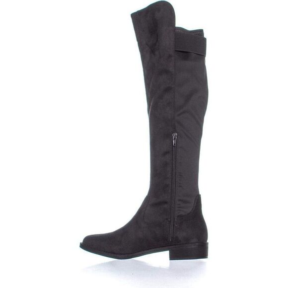 Rebel by Zigi Onya Women’s Knee-High Boots – Dark Gray, Classic & Comfortable - Picture 3 of 9